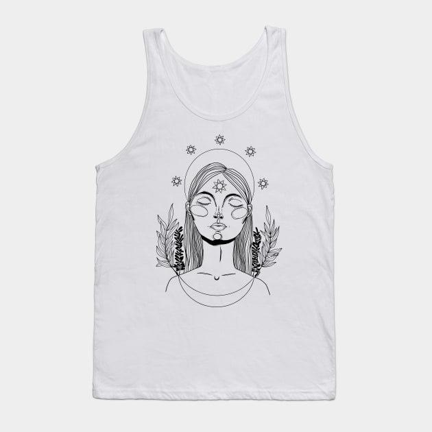 Divinity Tank Top by The Immaculate Witch